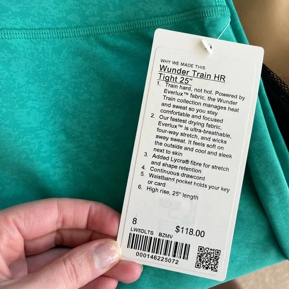 Lululemon Wunder Train High Rise Tight 25” - multiple sizes - Picture 6 of 7